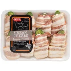 H-E-B Simply Wrapped Cream Cheese Jalapeno Poppers