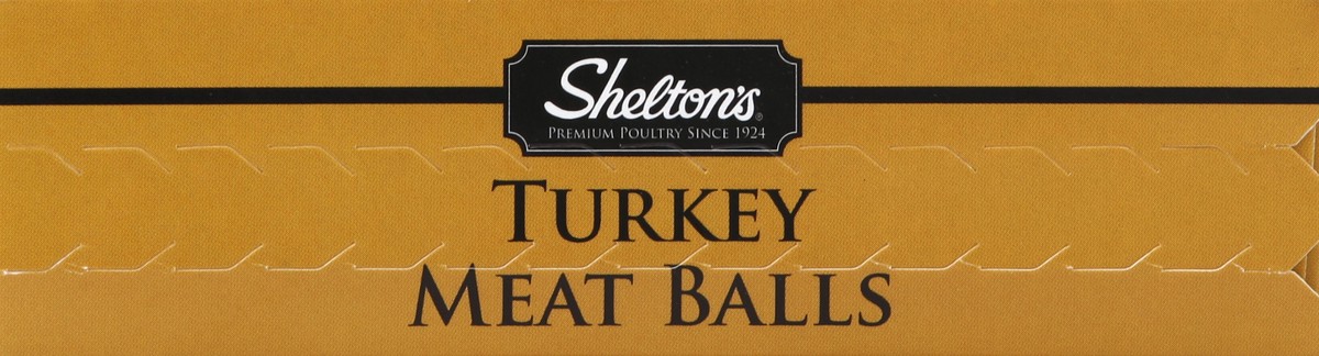 slide 2 of 4, Shelton's Turkey Meat Balls, 10 oz