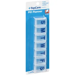 TopCare Pill Reminder 7day Contour Large