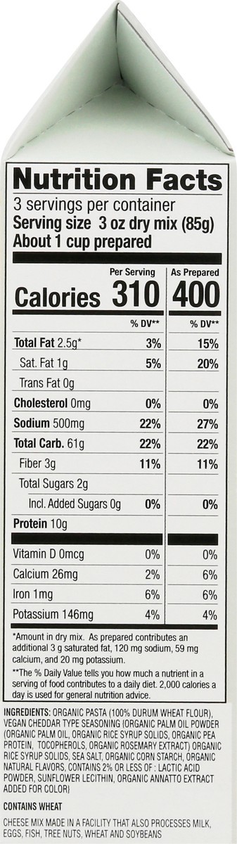 slide 4 of 12, Pastabilities Organic Vegan Family Size Mac 'N Cheese Pasta Ruffles 9 oz, 9 oz