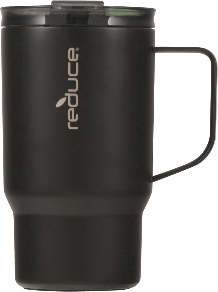 slide 4 of 5, Reduce Hot1 Stainless Steel Insulated Travel Mug - Black, 18 oz