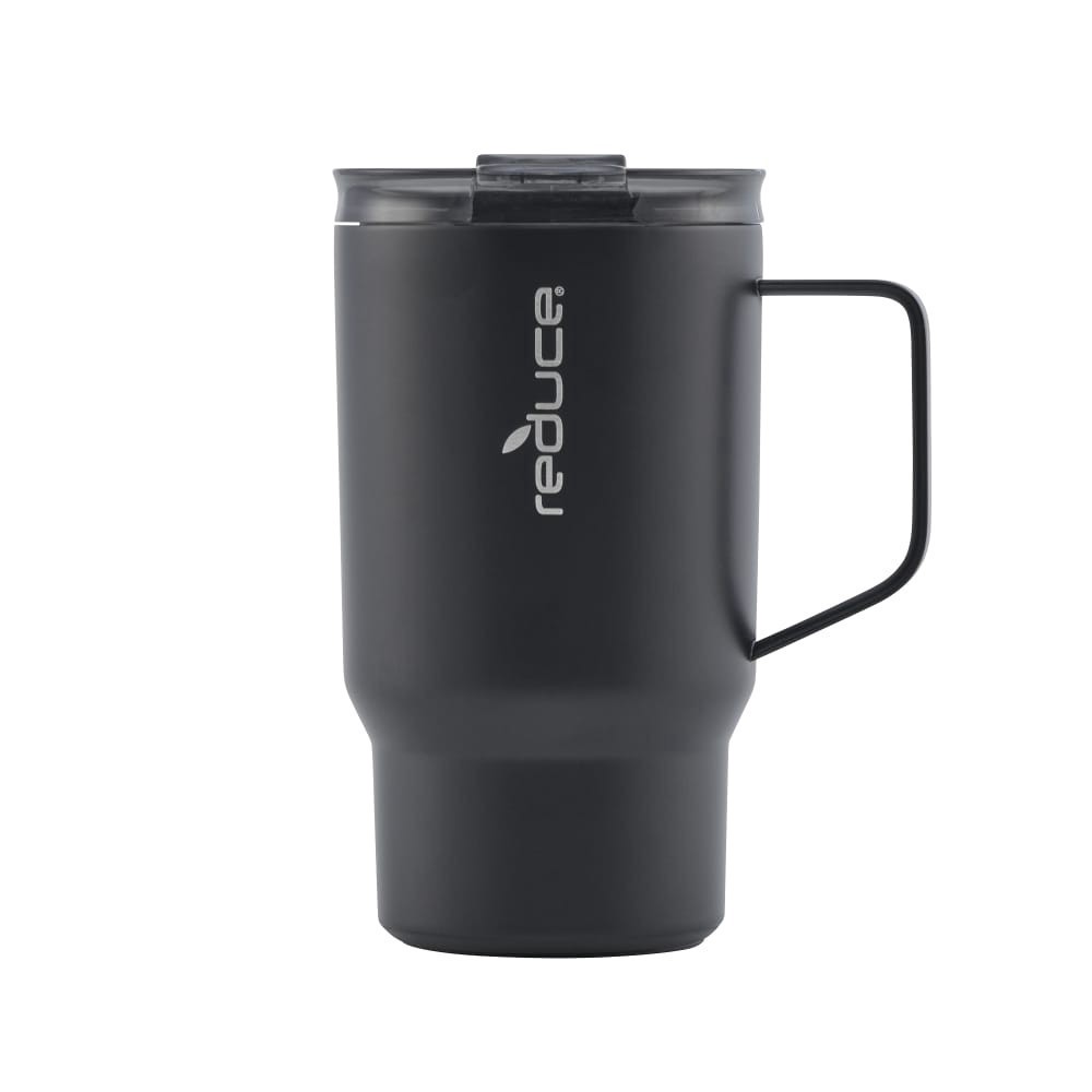 slide 3 of 5, Reduce Hot1 Stainless Steel Insulated Travel Mug - Black, 18 oz