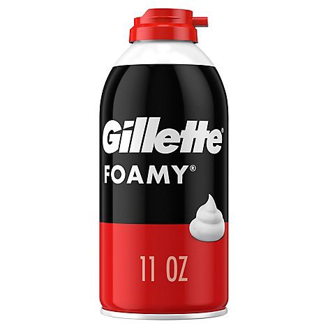 slide 1 of 1, Gillette Foamy Classic Shave Foam For Men Original Scent - 11 Oz, 11 oz