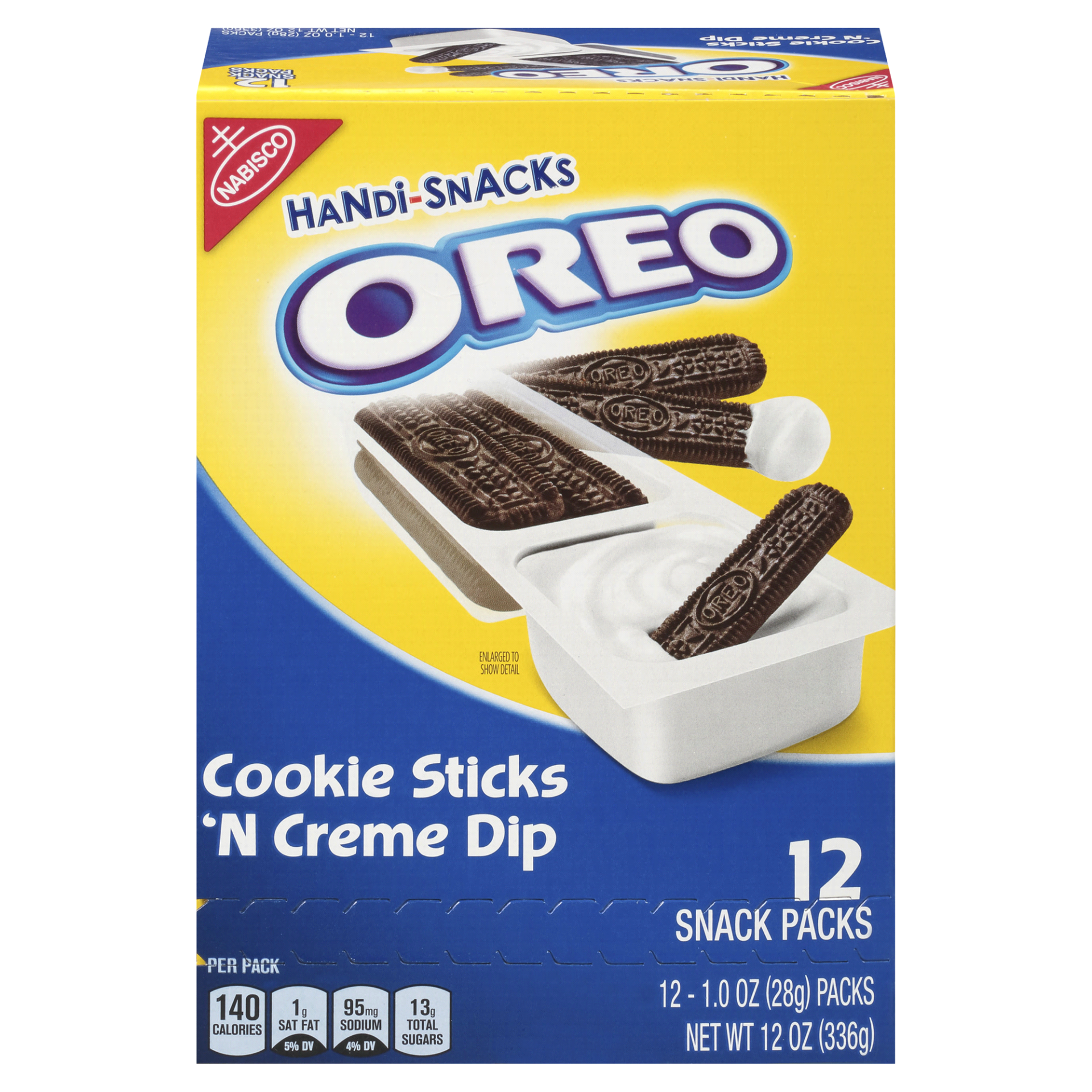 slide 1 of 1, Handi-Snacks Cookie Sticks 'n Creme Dip 15 ea, 15 ct