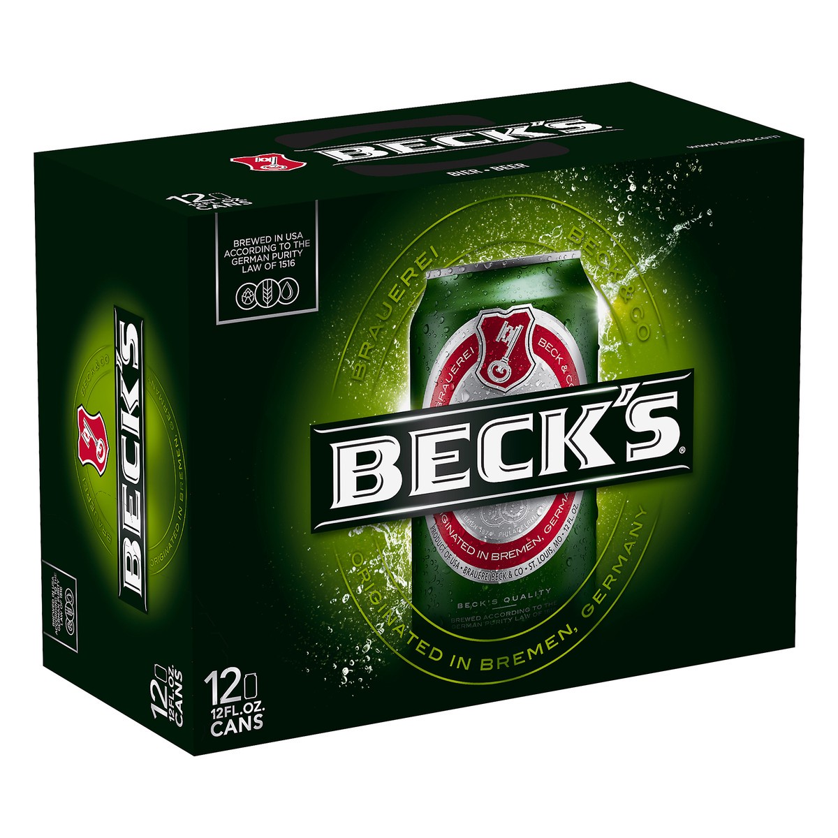 slide 8 of 8, Beck's Beer 12 ea, 12 ct; 12 oz