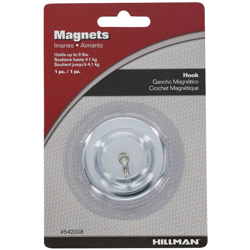 slide 3 of 4, Hillman Magnetic Hook, 1 ct