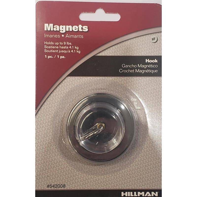 slide 1 of 4, Hillman Magnetic Hook, 1 ct