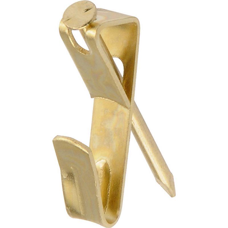 slide 5 of 9, Hillman 10lbs-100lbs Picture Hanging Kit: Steel Hooks & Hangers, Gold, 206 Pieces, Picture Hooks & Hangers, 10 lb, 100 lb, 206 ct