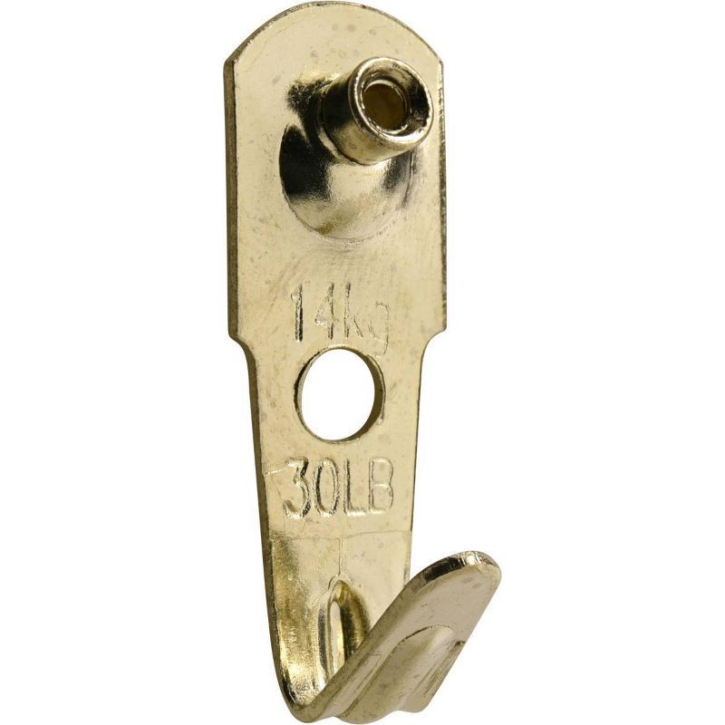 slide 3 of 8, Hillman 32ct Pro Picture Hanging Kit: Steel Hooks & Hangers, Gold, Picture Hanging Hooks, Picture Hangers, 32 ct