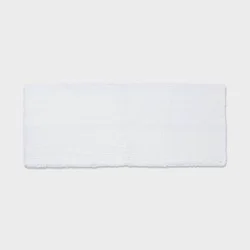 24"x60" Spa Plush Bath Rug White - Threshold™