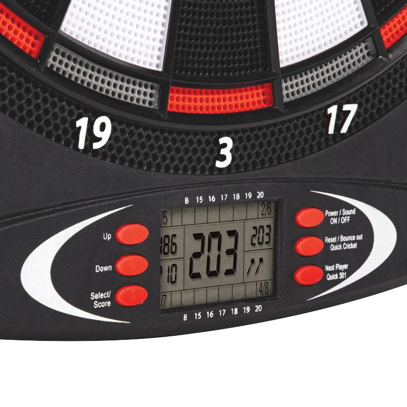 slide 4 of 5, Eastpoint Axis Electronic Dartboard, 1 ct