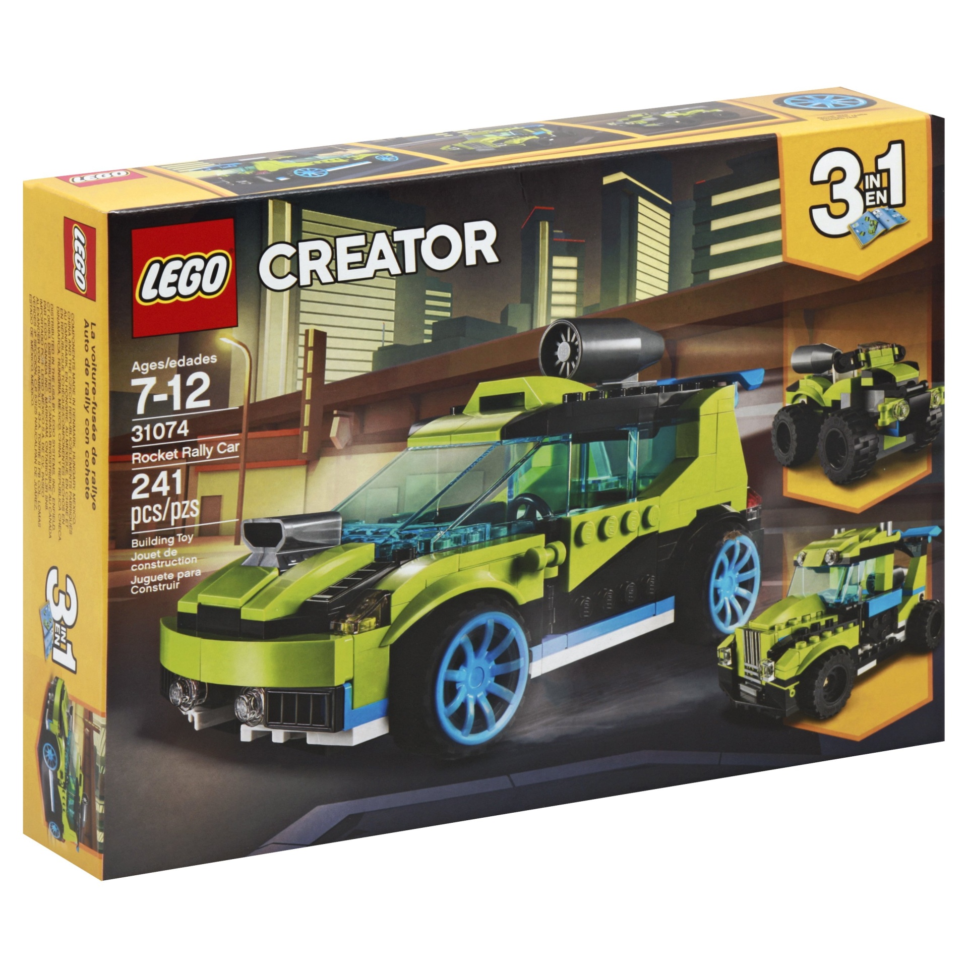 slide 1 of 4, LEGO Creator Rocket Rally Car 31074, 1 ct