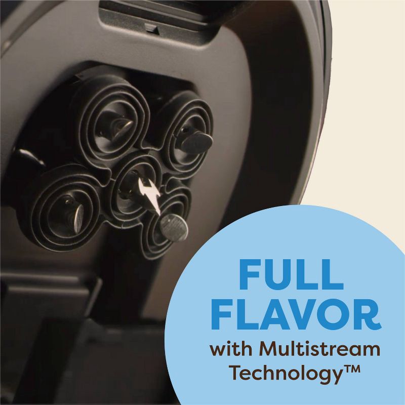 slide 14 of 19, Keurig K-Iced Plus Single-Serve Coffee Maker White: Brews Iced Coffee, Fits Travel Mug, Removable Water Reservoir, 1 ct