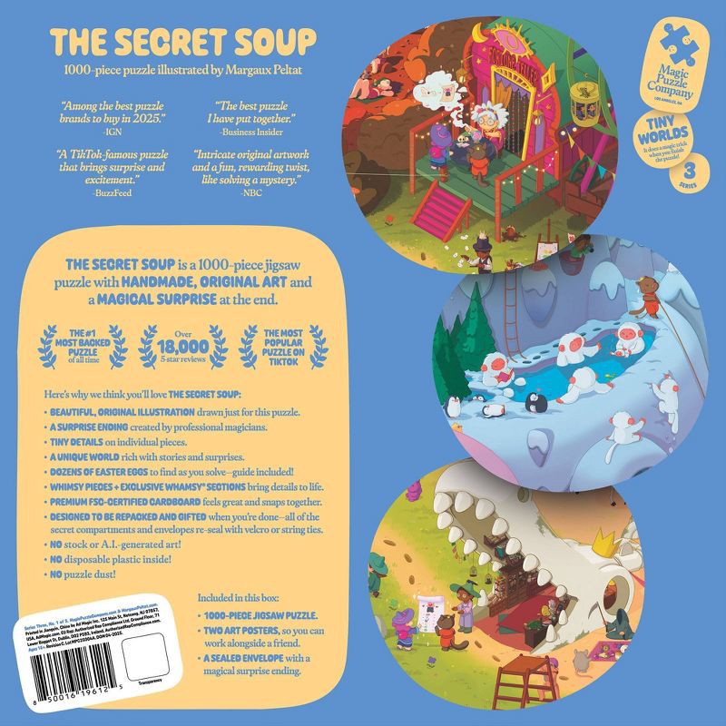slide 2 of 5, Magic Puzzle Company The Secret Soup Jigsaw Puzzle - 1000pc, 1000 ct