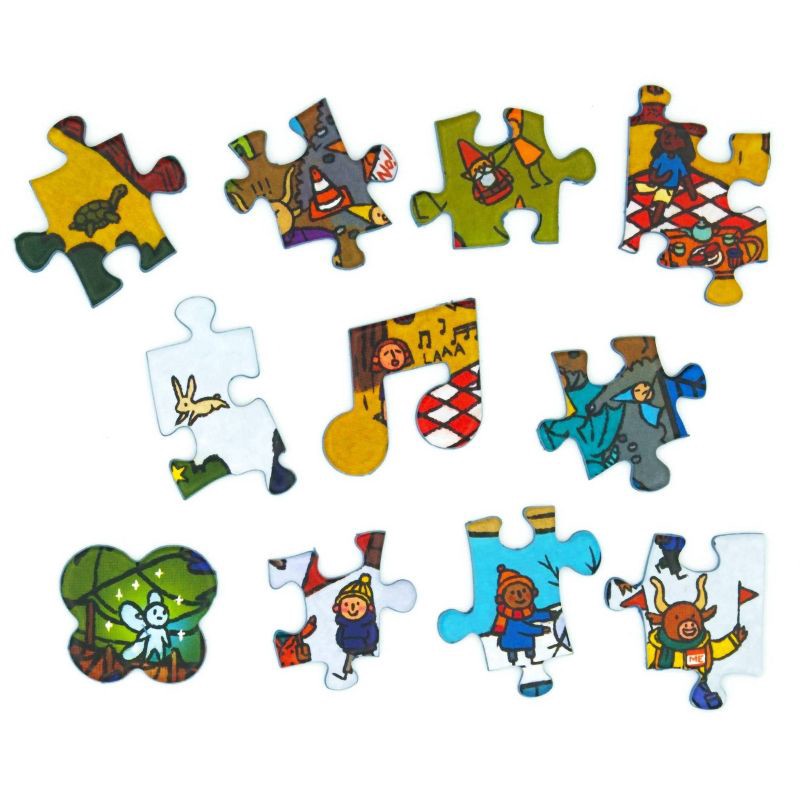 slide 4 of 5, Magic Puzzle Company The Gnomes Homes Jigsaw Puzzle - 1000pc: Collage Theme, Enhances Memory & Fine Motor Skills, 1000 ct