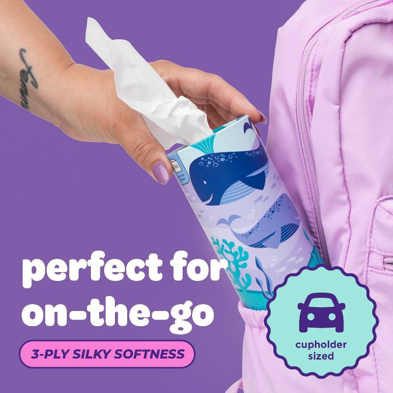 slide 4 of 8, Bim Bam Boo Tubular 3-Ply Bamboo Ultra Soft Facial Tissue - 4pk/160ct, 4 ct, 160 ct