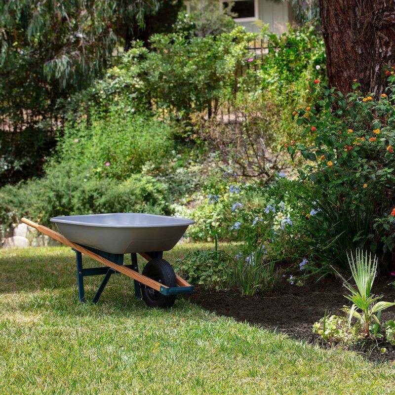 slide 9 of 12, Back to the Roots 20lbs Organic Premium Mulch Natural Hardwood Brown: Weed Control, Moisture Retention, 20 lb