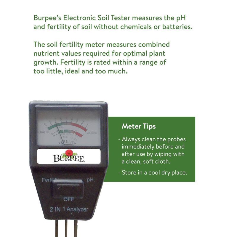 slide 3 of 4, Burpee Electronic Soil Tester, 1 ct