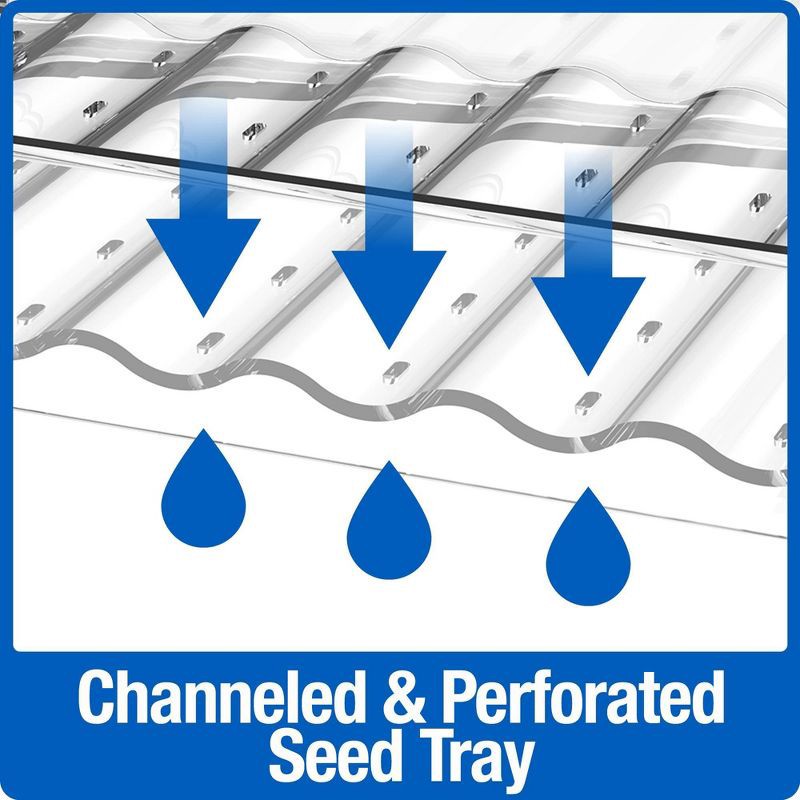slide 4 of 8, Nature's Way Bird Products 2 Cup Clear View Plastic Window Bird Feeder 6.75": Suction Cup Mount, Shatterproof, 1 ct