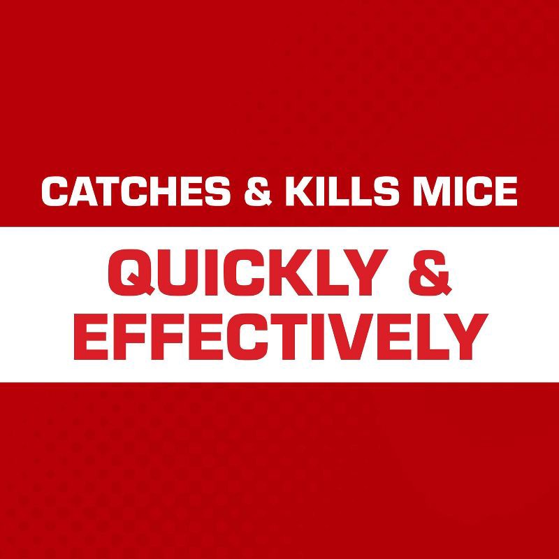 slide 4 of 9, Tomcat 2pk Press 'N Set Mouse Trap: Easy-to-Use, No Assembly Required, Indoor & Outdoor Rodent Control, 2 ct