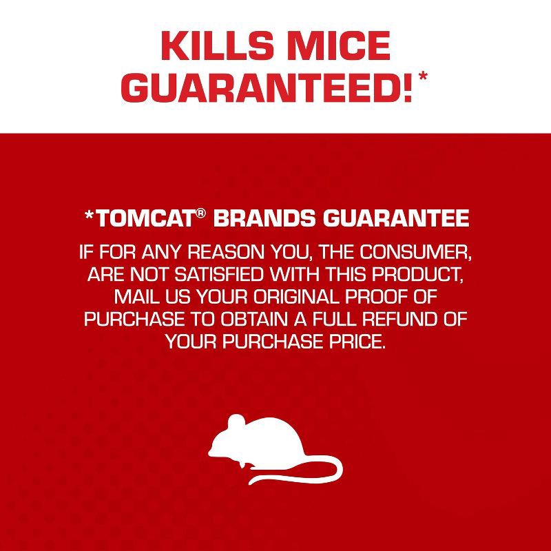 slide 5 of 9, Tomcat 2pk Press 'N Set Mouse Trap: Easy-to-Use, No Assembly Required, Indoor & Outdoor Rodent Control, 2 ct