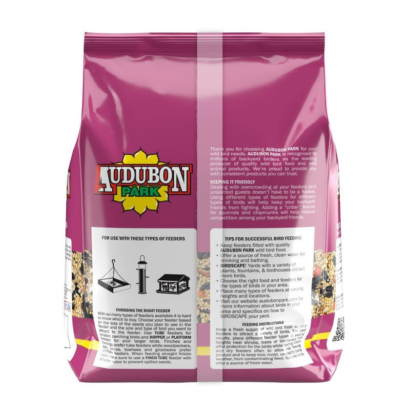 slide 2 of 3, Audubon Park 5lb Nut & Fruit Blend Wild Bird Food, 5 lb