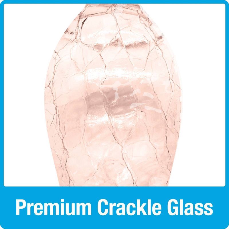 slide 2 of 6, Nature's Way Bird Products Artisan Gravity Hummingbird Feeder 7.5" - Blush Crackle, 1 ct