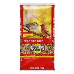 Audubon Park 10lbs Wild Bird Food: Nutritious Millet, Black Oil Sunflower Seeds, Quail & Dove Blend