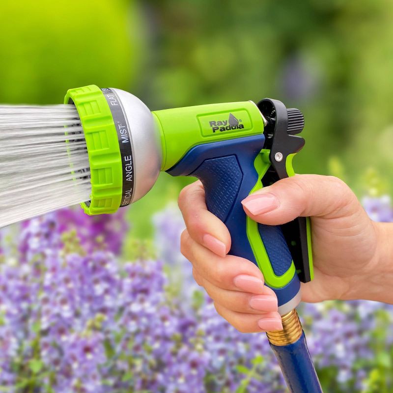 slide 2 of 7, Ray Padula 8-Pattern Rear Trigger Plastic Nozzle: Comfi-Grip, Leak & Weatherproof, 1 ct