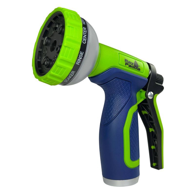 slide 3 of 7, Ray Padula 8-Pattern Rear Trigger Plastic Nozzle: Comfi-Grip, Leak & Weatherproof, 1 ct