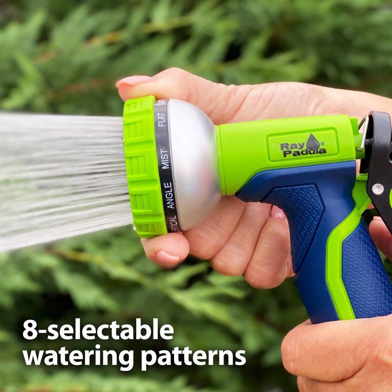 slide 6 of 7, Ray Padula 8-Pattern Rear Trigger Plastic Nozzle: Comfi-Grip, Leak & Weatherproof, 1 ct