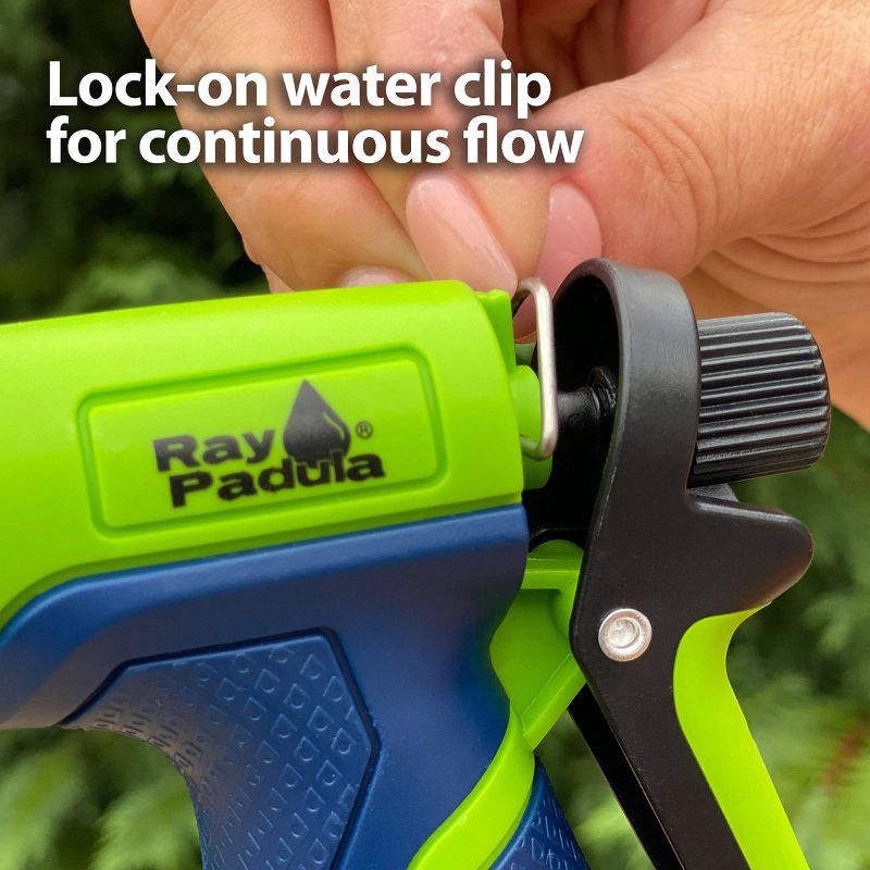 slide 7 of 7, Ray Padula 8-Pattern Rear Trigger Plastic Nozzle: Comfi-Grip, Leak & Weatherproof, 1 ct