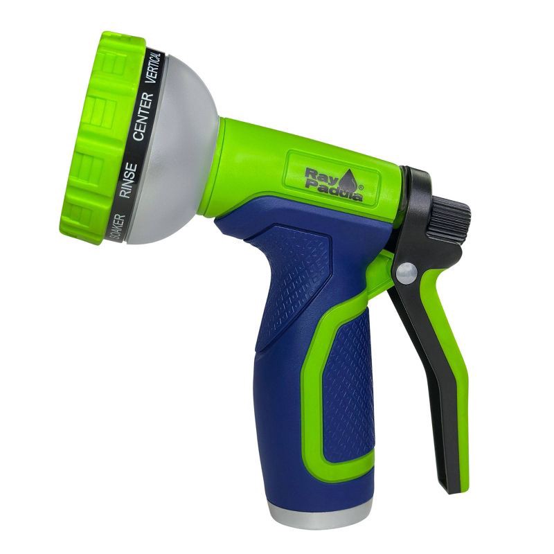 slide 1 of 7, Ray Padula 8-Pattern Rear Trigger Plastic Nozzle: Comfi-Grip, Leak & Weatherproof, 1 ct