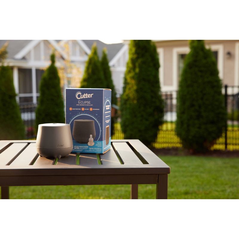 slide 9 of 14, Cutter Repellent Area Outdoor Diffuser: Electric Mosquito Control, Battery-Powered, No Assembly, 1 ct