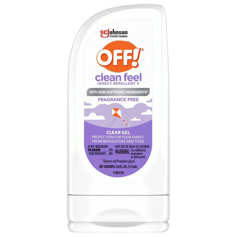 slide 8 of 11, OFF! Clean Feel Insect Repellent Picaridin DEET-free Gel - 3.8oz, 3.8 oz