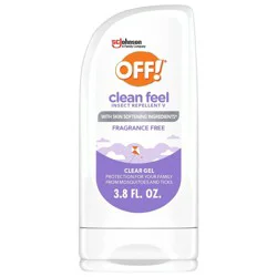 OFF! Clean Feel Insect Repellent Picaridin DEET-free Gel - 3.8oz