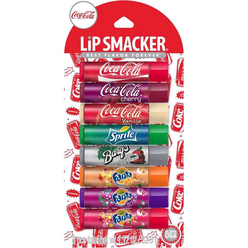 slide 1 of 9, Lip Smacker Coca Cola Lip Balm Party Pack, 1.12 oz