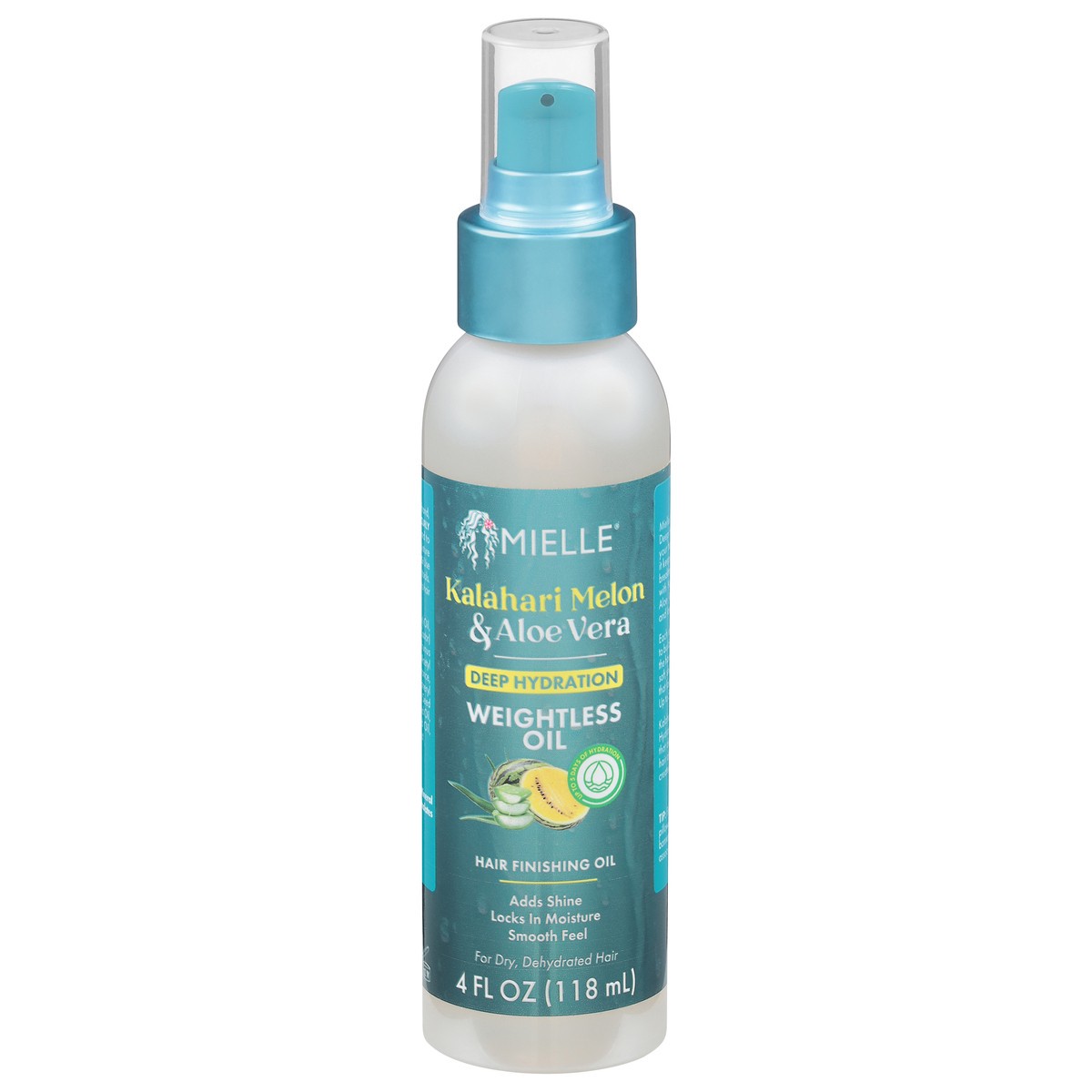 slide 11 of 13, Mielle Kalahari Melon & Aloe Vera Deep Hydration Weightless Oil, 4 Oz, 4 oz