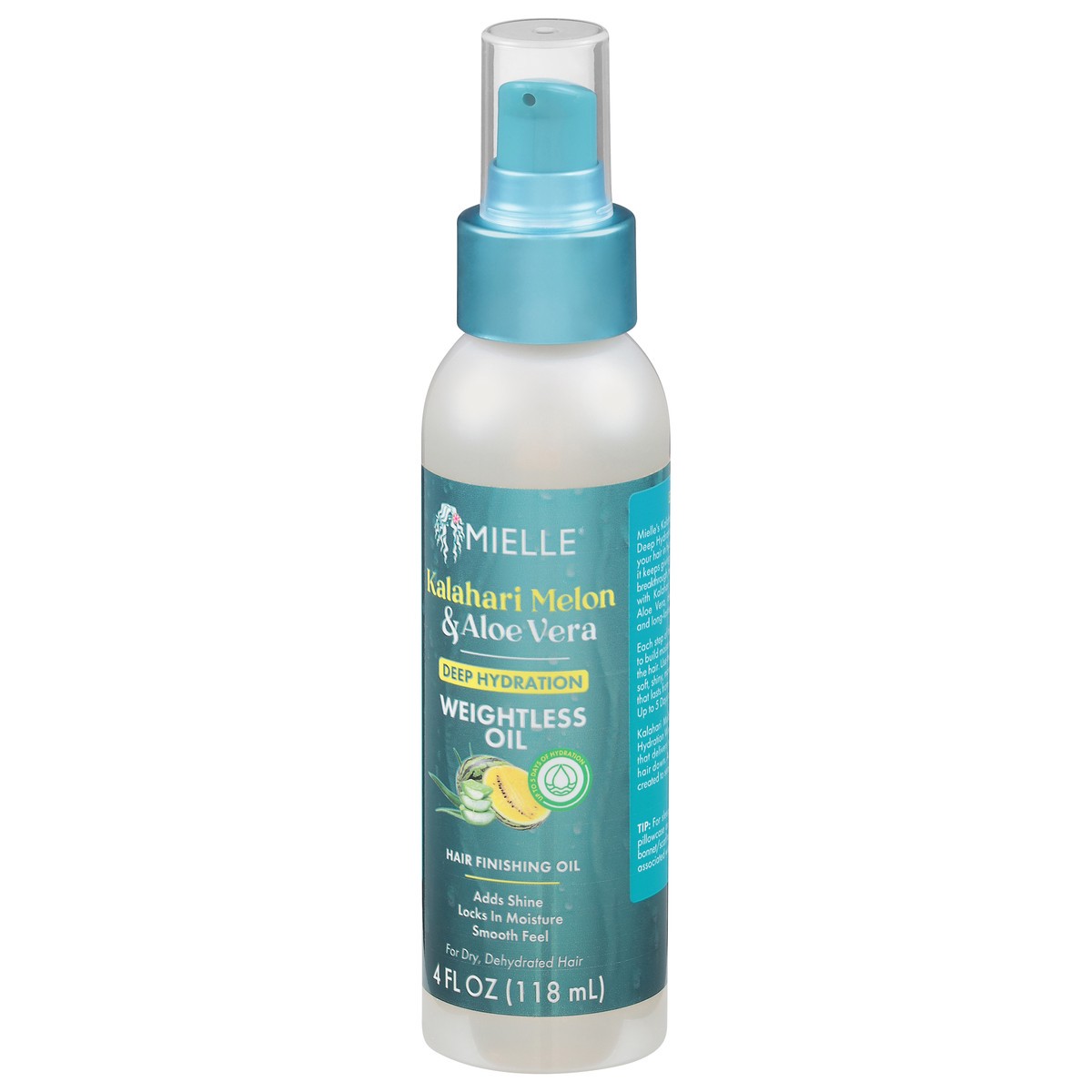 slide 10 of 13, Mielle Kalahari Melon & Aloe Vera Deep Hydration Weightless Oil, 4 Oz, 4 oz