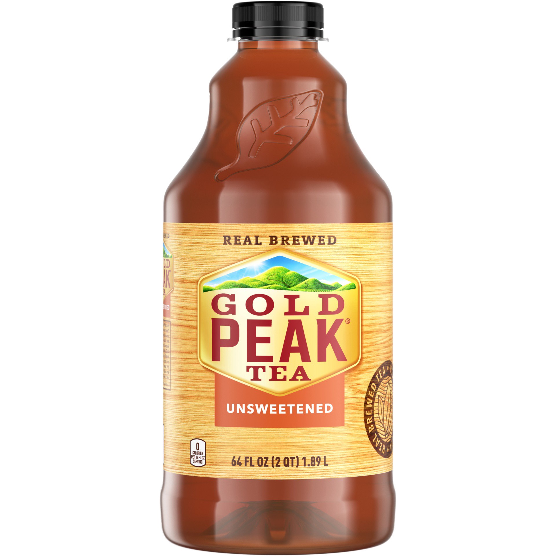 slide 12 of 13, Gold Peak Unsweetened Black Tea Bottle, 64 fl oz, 64 oz