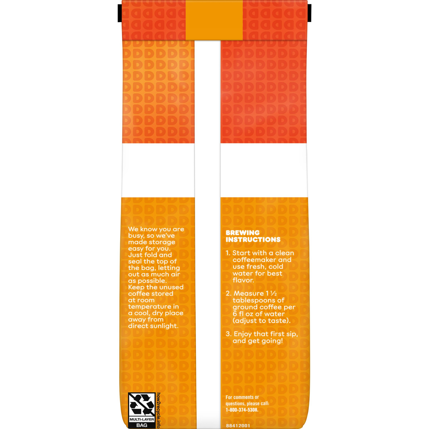 slide 6 of 7, Dunkin' Bakery Series Coffee Ground Caramel Coffee Cake- 11 oz, 11 oz