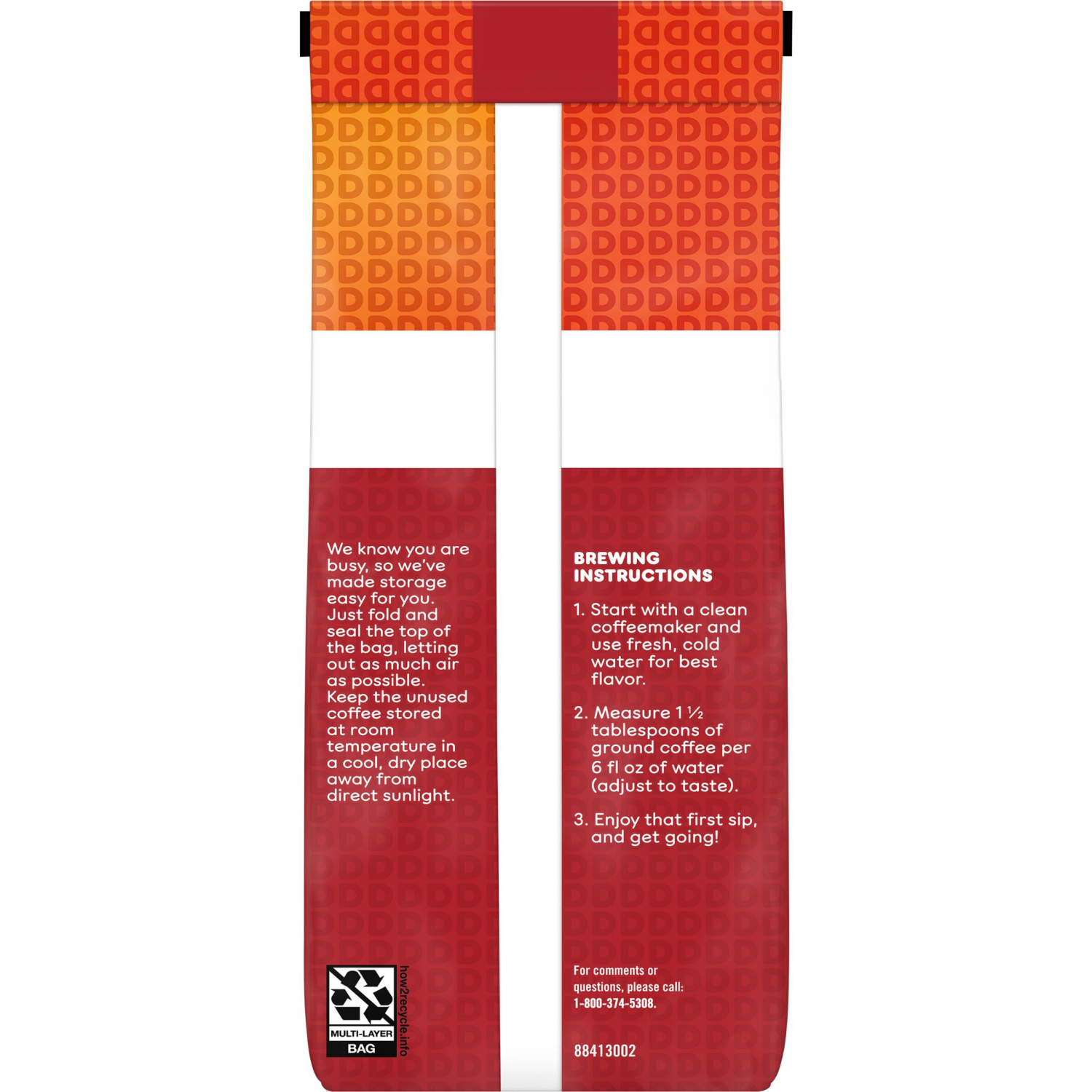 slide 4 of 7, Dunkin' Dunkin’ Cinnamania Ground Coffee, 11-Ounce Bag, 11 oz