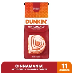 Dunkin' Dunkin’ Cinnamania Ground Coffee, 11-Ounce Bag