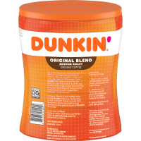 slide 11 of 29, Dunkin' Medium Roast Original Blend Ground Coffee - 30 oz, 30 oz