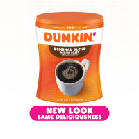 slide 11 of 13, Dunkin' Original Blend Medium Roast Ground Coffee, 30 oz