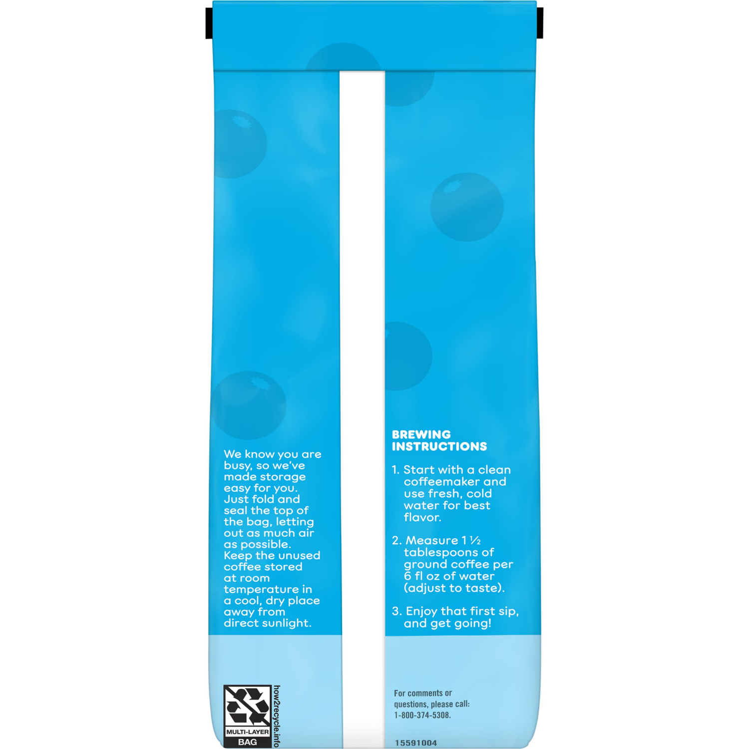 slide 6 of 8, Dunkin' Dunkin’ Blueberry Muffin Ground Coffee, 11 oz., 11 oz