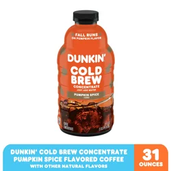 Dunkin' Dunkin’ Pumpkin Spice Artificially Flavored Cold Brew Concentrated Coffee