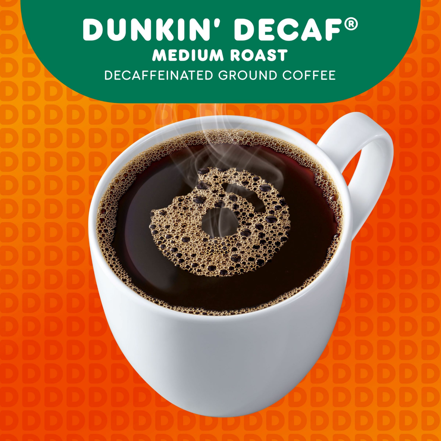 slide 5 of 5, Dunkin'' Decaf Medium Roast Coffee, Keurig K-Cup Pods, 44 Count Box, 16.29 oz