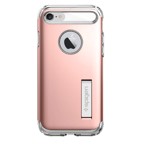 slide 1 of 1, Spigen iPhone 7 Slim Armor Case Rose Gold, 1 ct