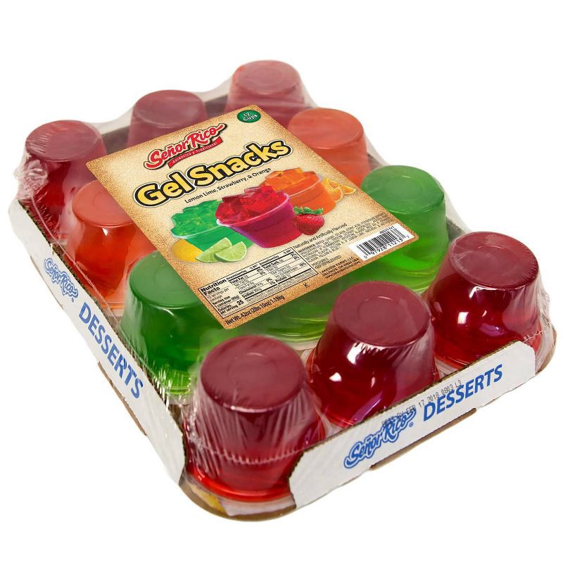 slide 2 of 3, Senor Rico Gelatin Snacks - 42oz/12ct, 42 oz, 12 ct